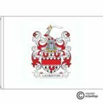 lauriston coat of arms flag