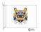 lear coat of arms flag