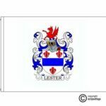 lester coat of arms flag