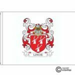 linde coat of arms flag