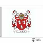 loker coat of arms flag