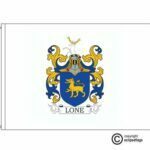 lone coat of arms flag
