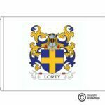 lorty coat of arms flag