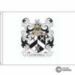 lowdell coat of arms flag