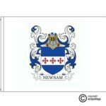 newsam coat of arms flag
