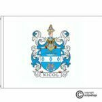 nicol coat of arms flag