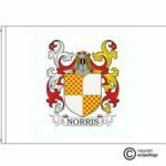 norris coat of arms flag