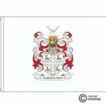 parkhurst coat of arms flag