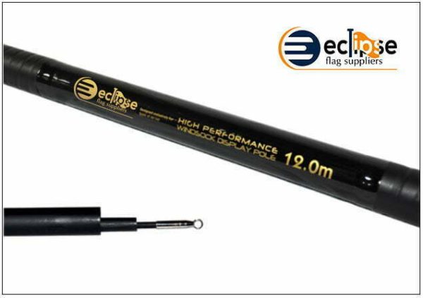 12m High Performance Telescopic  Display  Flag Poles