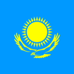 republic of kazakhstan flag