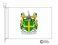 rising coat of arms flag