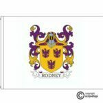 rodney coat of arms flag