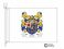 rose coat of arms flag