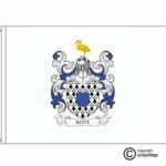 rote coat of arms flag
