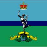 royal corps of signals camp flag