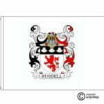 russell coat of arms flag