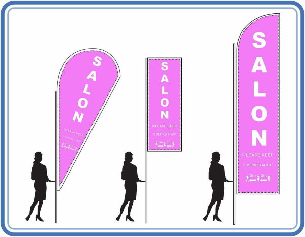 Buy Cheap Salon nail Bars social distancing - Feather Teardr Salon nail Bars social distancing - Feather Teardrop Sail Flags