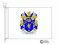 short coat of arms flag
