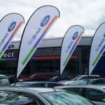 Forecourt Teardrop Flags