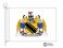 virtute et fide coat of arms flag