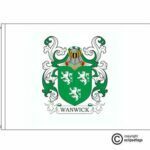 wanwick coat of arms flag