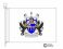 wood coat of arms flag