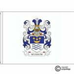 wussow coat of arms flag
