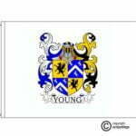young coat of arms flag