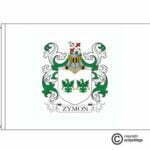 zymon coat of arms flag