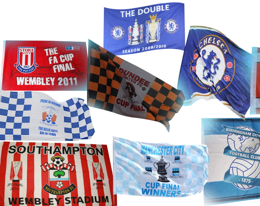 Custom England Football Flag – 3ft X 2ft – Free Delivery